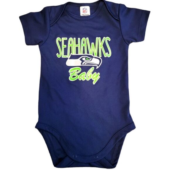 LN NFL TEAM APPAREL SEAHAWKS SZ. 3-6 MONTHS - Picture 1 of 4